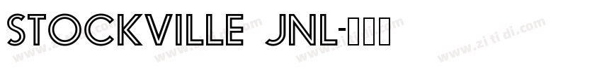 Stockville JNL字体转换
